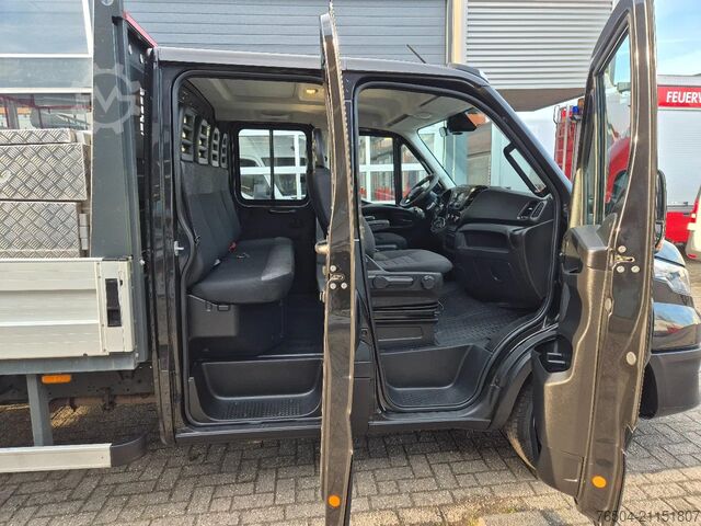 Pritschenwagen Doppelkabine Iveco Daily 40C18 3.0D Hi-Matic DC Open laadbak GVW 3...