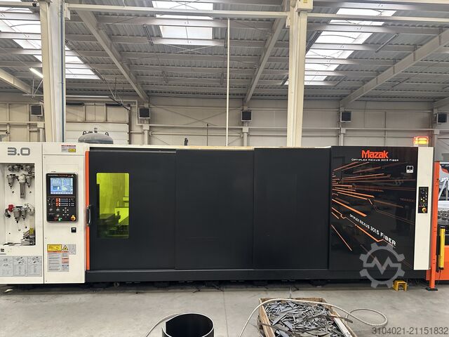 Laserschneidmaschine Mazak Optiplex Nexus Fiber