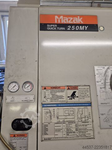 CNC Lathe Mazak SQT-250MY