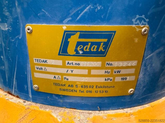TEDAK 3 Dust Filtration Unit TEDAK AB 3