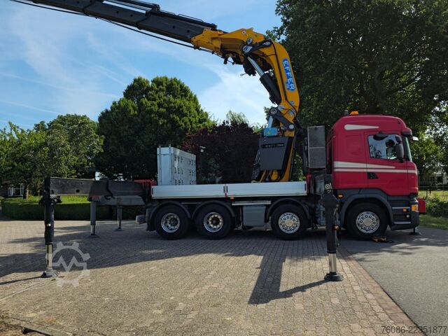 Crane Scania R490 EFFER JIB/LIER!!44METER LANGARM!!...