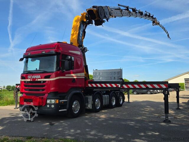 Crane Scania R490 EFFER JIB/LIER!!44METER LANGARM!!...