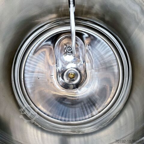1000 liter heatable/coolable pressure tank made of V4A with magnetic agitator  