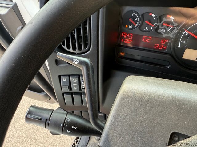 Flatbed truck with tarp Renault D 26