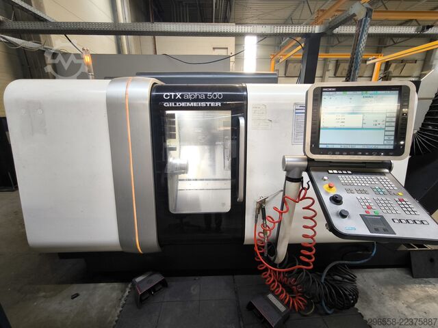 CNC-Dreh- und Fräszentrum DMG MORI CTX alpha 500 V6