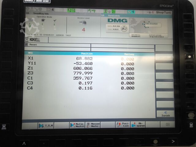 CNC-Dreh- und Fräszentrum DMG MORI CTX alpha 500 V6