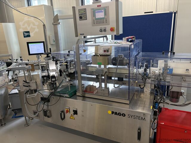 Labelling system & packaging system Pago, Harro Höfliger, IMA, Leatus