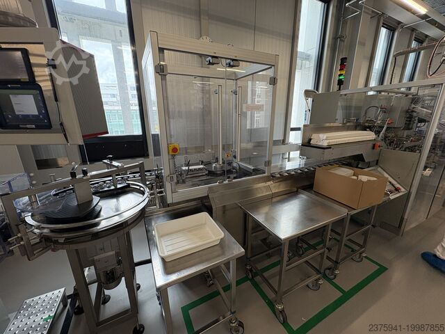Labelling system & packaging system Pago, Harro Höfliger, IMA, Leatus 