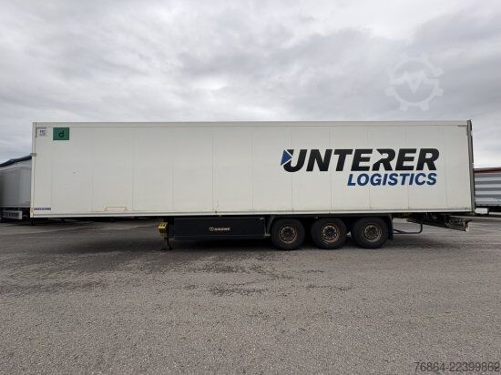 Low loader semitrailer KRONE KüHLAUFLIEGER,  THERMO KING SLXI 400, SAF-ACHSEN, DOPPELSTOCK