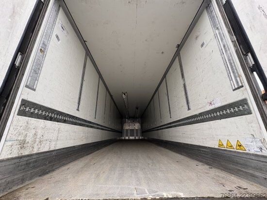 Low loader semitrailer KRONE KüHLAUFLIEGER,  THERMO KING SLXI 400, SAF-ACHSEN, DOPPELSTOCK