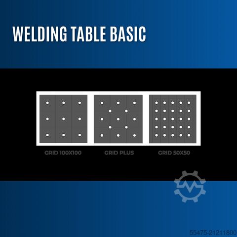 Schweißtisch BASIC 2400X1200X12  