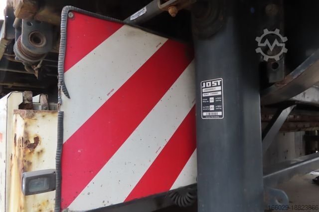 Open semitrailer KRONE Stahlmattenauflieger