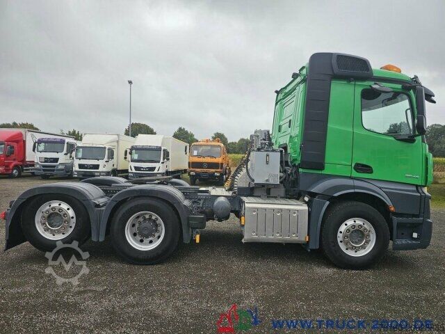 Schwerlast LKW/SZM Mercedes-Benz 2548 6x2 mit Betonmischerhydraulik NUR 85.805 km