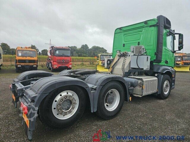 Schwerlast LKW/SZM Mercedes-Benz 2548 6x2 mit Betonmischerhydraulik NUR 85.805 km