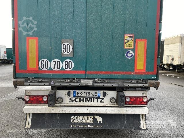 Auflieger mit Pritsche & Plane Schmitz Cargobull Semitrailer Curtainsider Coil
