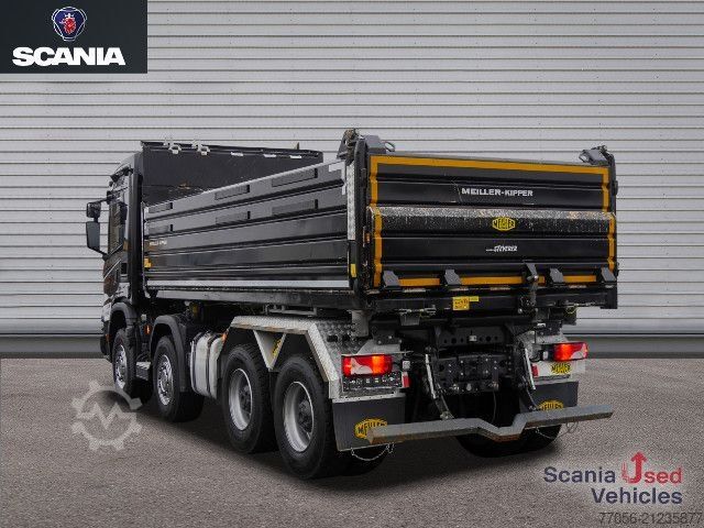 Dreiseitenkipper LKW Scania G 500 B8x4HZ XT - MEILLER Gesteinskipper -