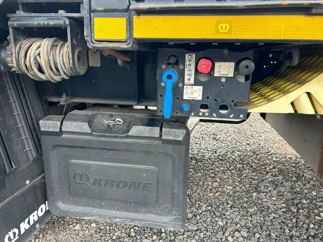 Working platform semitrailer KRONE Stahlmatten Auflieger