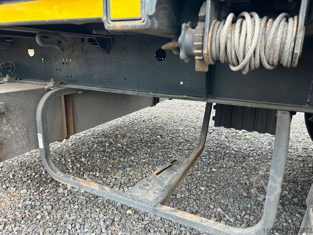 Working platform semitrailer KRONE Stahlmatten Auflieger