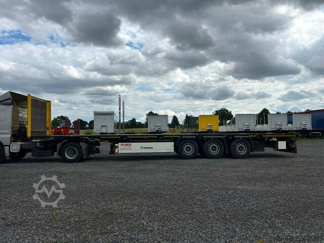 Working platform semitrailer KRONE Stahlmatten Auflieger