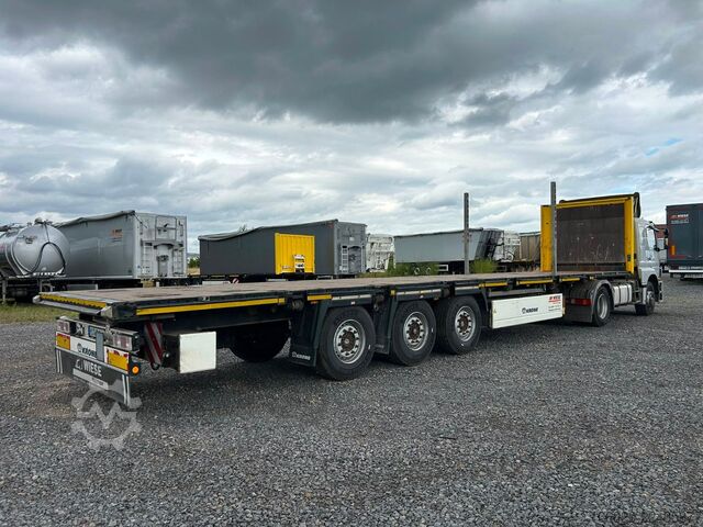 Working platform semitrailer KRONE Stahlmatten Auflieger