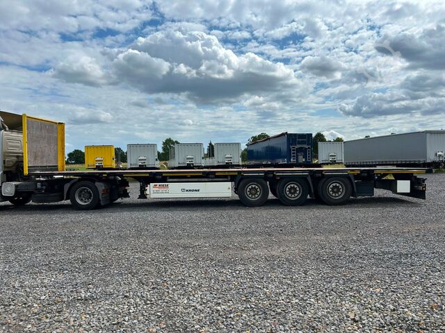 Working platform semitrailer KRONE Stahlmatten Auflieger
