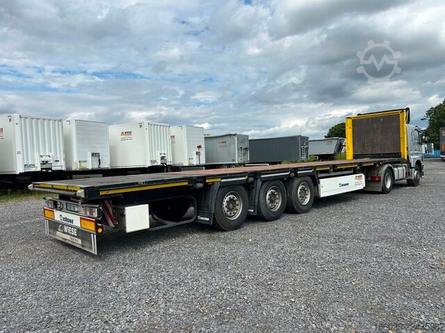 Working platform semitrailer KRONE Stahlmatten Auflieger