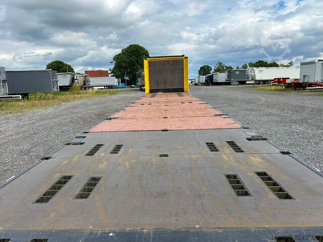 Working platform semitrailer KRONE Stahlmatten Auflieger