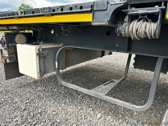 Working platform semitrailer KRONE Stahlmatten Auflieger