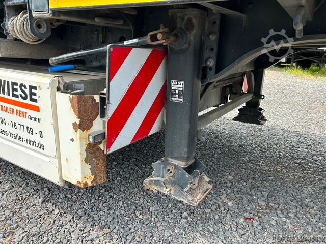 Working platform semitrailer KRONE Stahlmatten Auflieger