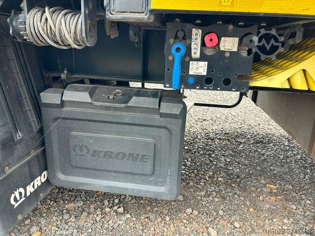 Working platform semitrailer KRONE Stahlmatten Auflieger