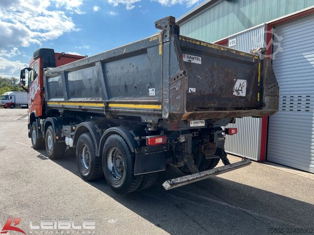 Tipper truck VOLVO FH500 8x4*Dreiseitenkipper*Bordmatik*VEB*Liege
