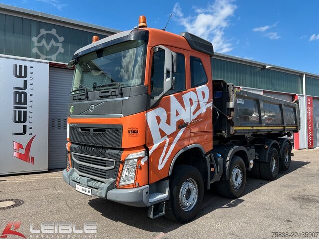 Dreiseitenkipper LKW VOLVO FH500 8x4*Dreiseitenkipper*Bordmatik*VEB*Liege