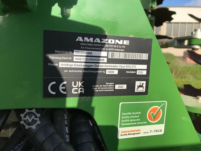 Scheibenegge Amazone Ceus 5000-2TX