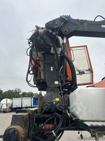 Swap chassis trailer  PLATEAU-WECHSELPRITSCHE MIT LOGLIFT 140S INKL. ROTATOR UND GREIFER