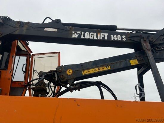 Swap chassis trailer  PLATEAU-WECHSELPRITSCHE MIT LOGLIFT 140S INKL. ROTATOR UND GREIFER