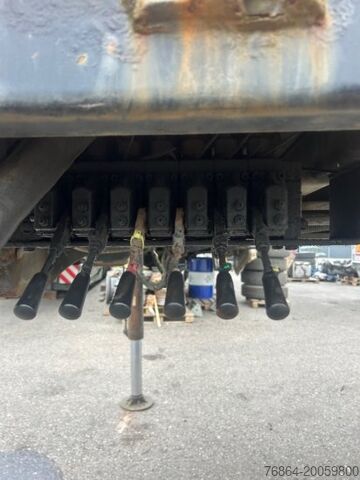 Swap chassis trailer  PLATEAU-WECHSELPRITSCHE MIT LOGLIFT 140S INKL. ROTATOR UND GREIFER