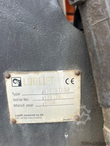 Swap chassis trailer  PLATEAU-WECHSELPRITSCHE MIT LOGLIFT 140S INKL. ROTATOR UND GREIFER