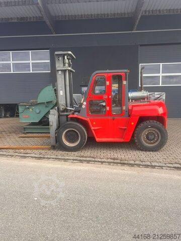 Stapler,Dieselstapler,Schwerlststapler Hangcha 8 To ohne Mängel CPCD 80, original nur 1169 Stunden