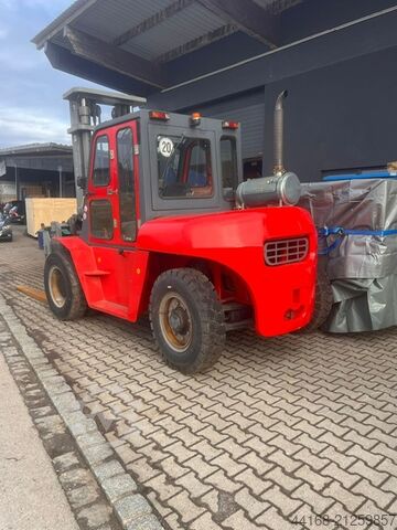 Stapler,Dieselstapler,Schwerlststapler Hangcha 8 To ohne Mängel CPCD 80, original nur 1169 Stunden