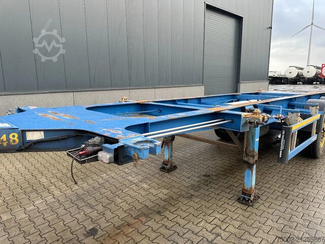 Containertransport Burg 20FT/30FT ADR Chassis / SAF DISC / ADR (EXII, E...