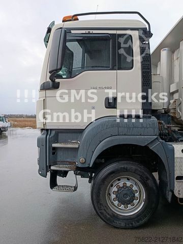 Kipper LKW MAN TGS 41.480 / 8x6 / Manual / full Steel / Mulde
