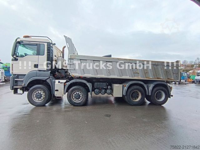 Kipper LKW MAN TGS 41.480 / 8x6 / Manual / full Steel / Mulde