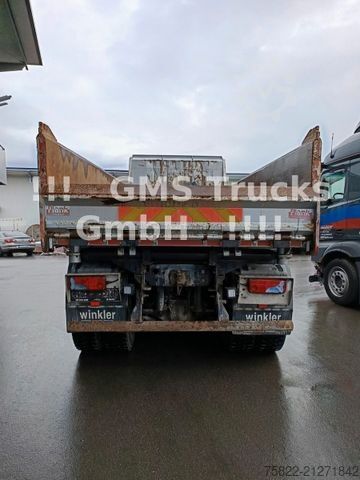 Kipper LKW MAN TGS 41.480 / 8x6 / Manual / full Steel / Mulde