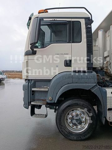 Kipper LKW MAN TGS 41.480 / 8x6 / 41ton / full Steel / manual