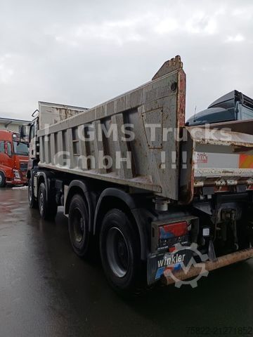 Kipper LKW MAN TGS 41.480 / 8x6 / 41ton / full Steel / manual