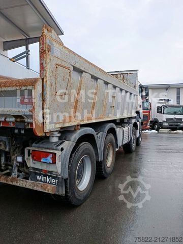 Kipper LKW MAN TGS 41.480 / 8x6 / 41ton / full Steel / manual