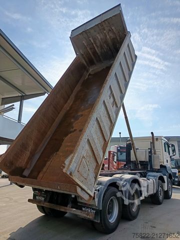 Kipper LKW MAN TGS 41.480 / 8x6 / 41ton / full Steel / manual