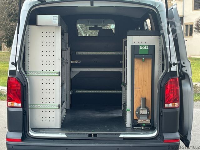 Kastenwagen VOLKSWAGEN T6.1 BOTT REGALS. TEMP. SHZ NAVI KLIMA 1.HAND