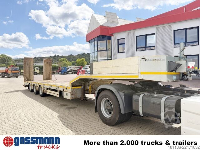 Low loader semitrailer  FSML 2 B1, mit Liftachse
