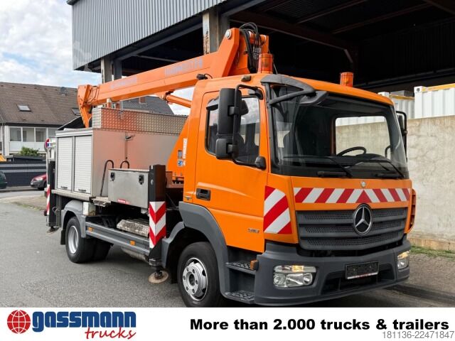 Special purpose truck Mercedes-Benz Atego 918 L 4x2, Blumenbecker Hubarbeitsbühne
